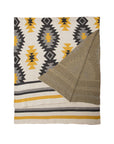 Cooly-Wooly Aztec Print Throw