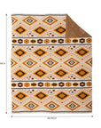 Sandstorm Aztec Print Throw