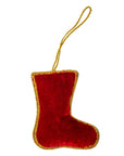 Jeweled Stocking Ornament