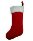 Happy Holiday Reindeer Stocking