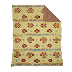 Paint Flower Meadow Throw In Yellow