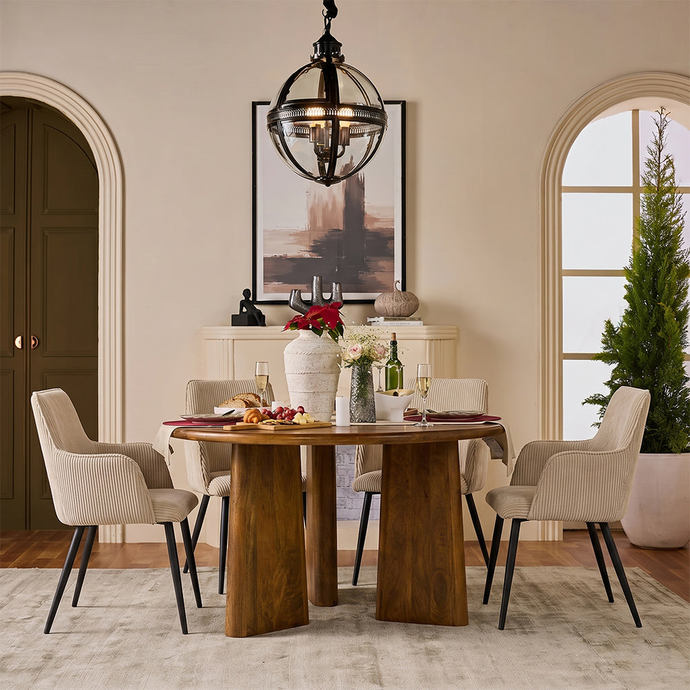 Salad Plywood 8 Seater Dining Table - 4 seater