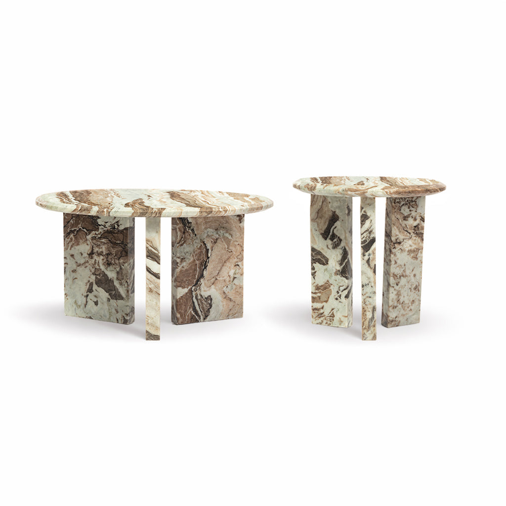 Sawar Marble Aitry / Sawar Marble Miggo Coffee Table Set Of 2 Table