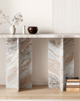 Shop Guapo Butterscotch Marble Console Table Online