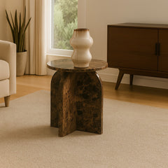 Migo Brown Emprdor Accent Table