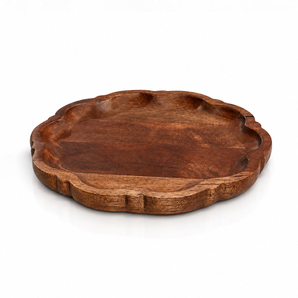 Grove Mango Wood Plate Set of 3