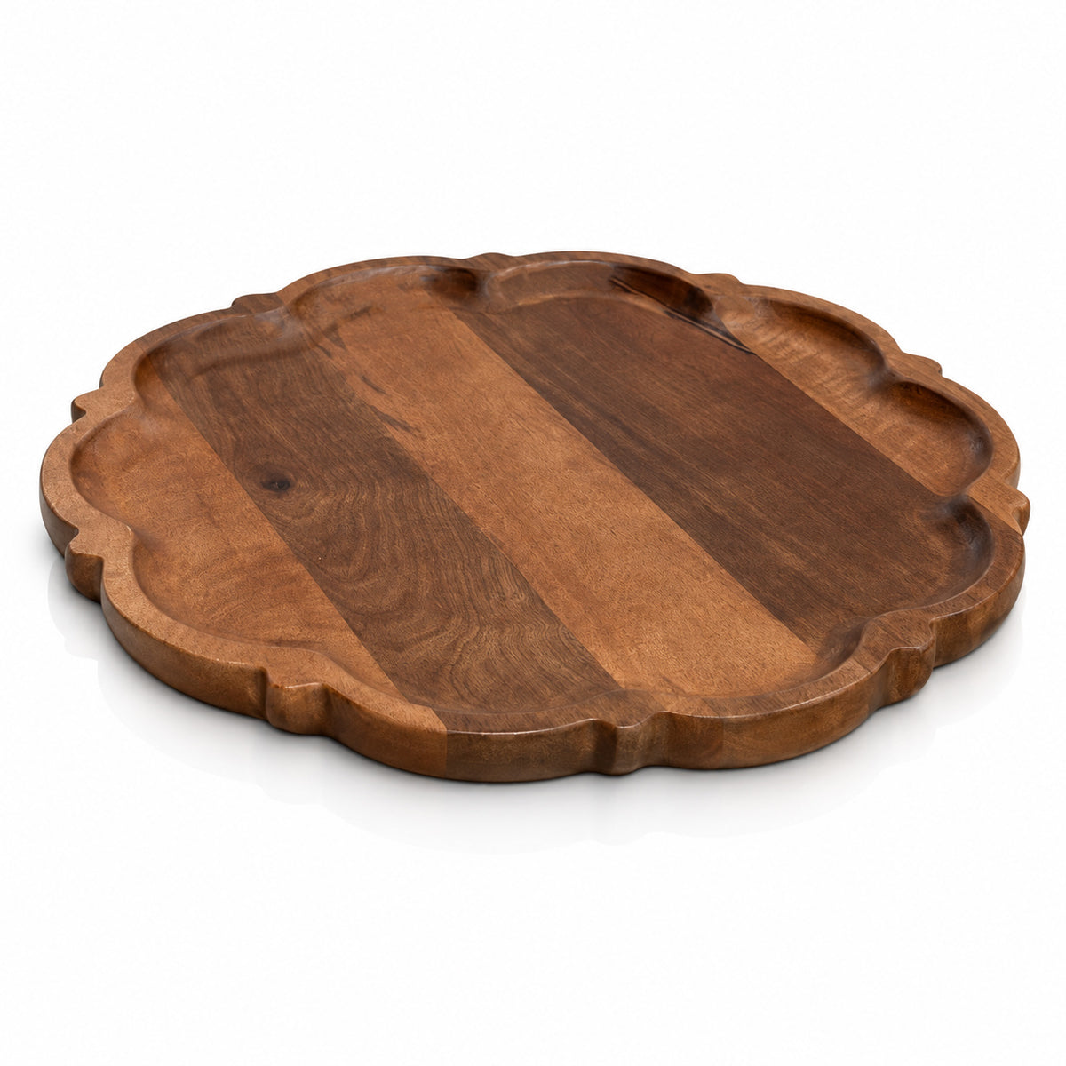 Grove Mango Wood Plate Set of 3