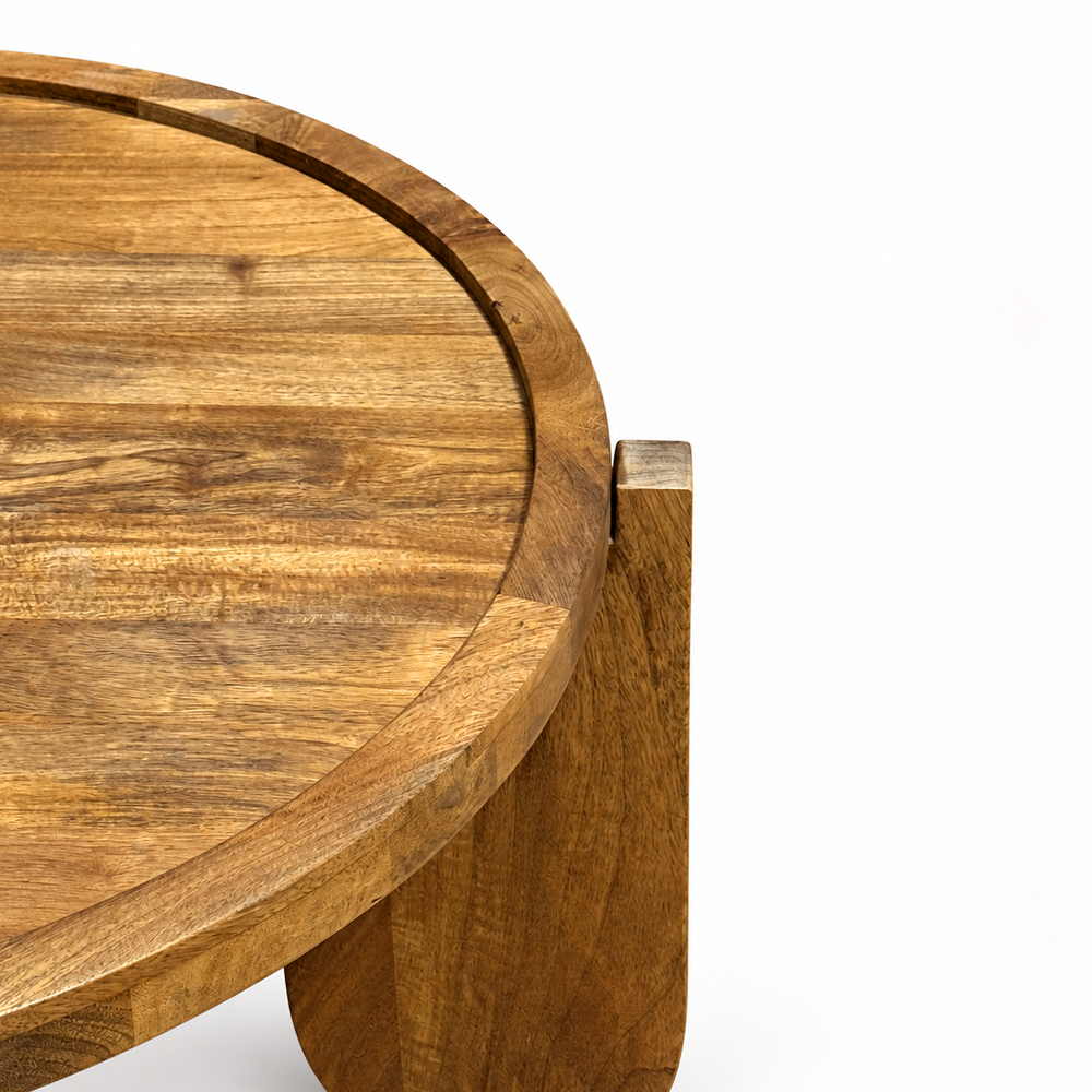 Finch Mango Wood Coffee Table Set of 2