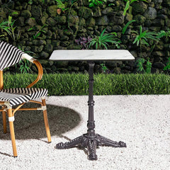 Driftora Breeze Aluminium Restaurant Table - White