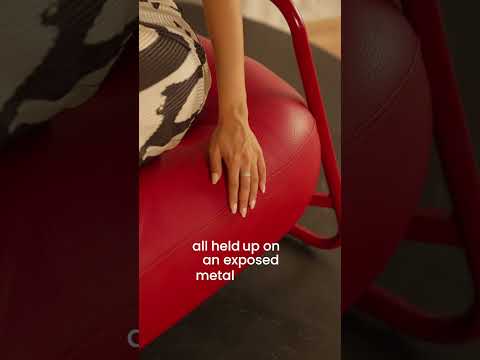 Red Rustic Armchair