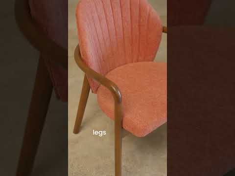 Boucle Onboa Dining Chair with Parawood