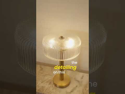 Sremum Glass Table Lamp