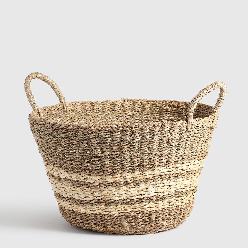 Athena Seagrass Basket set of 2