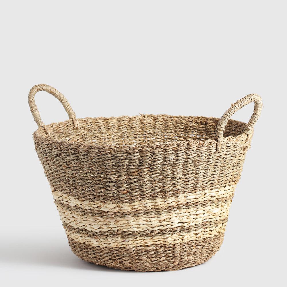 Athena Seagrass Basket set of 2 - Living Shapes