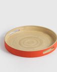 Flo Bamboo Trays Orange set of 3 - Living Shapes