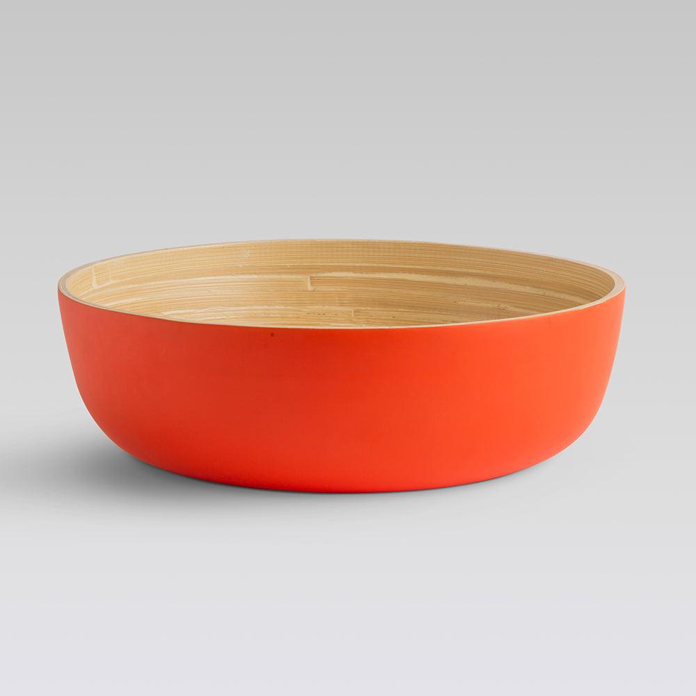 Shekaina Bamboo Bowls Orange set of 3