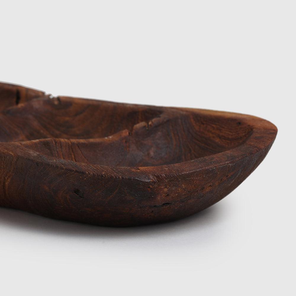 90's Oval Platter Wood - Living Shapes