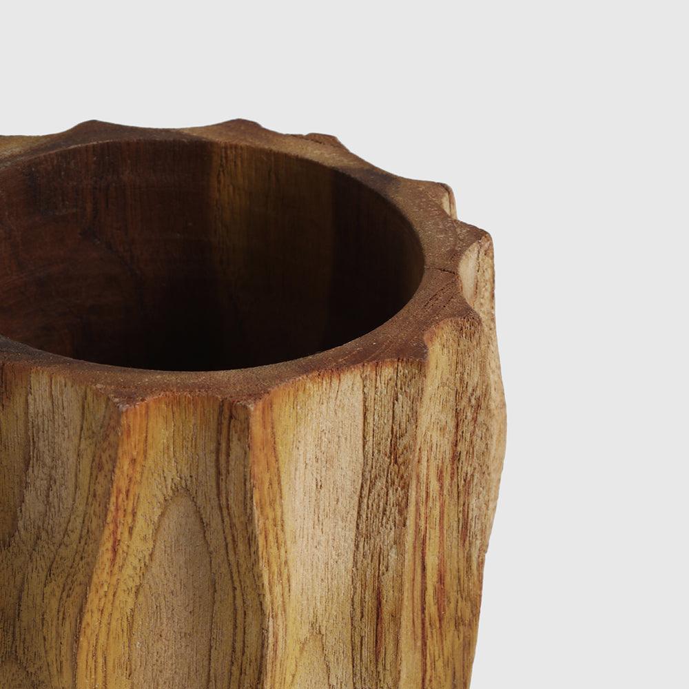 Linda Wood Vase - Living Shapes