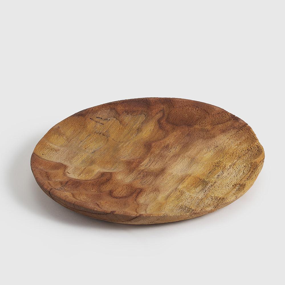 Amber Plate wood set of 3 - Living Shapes