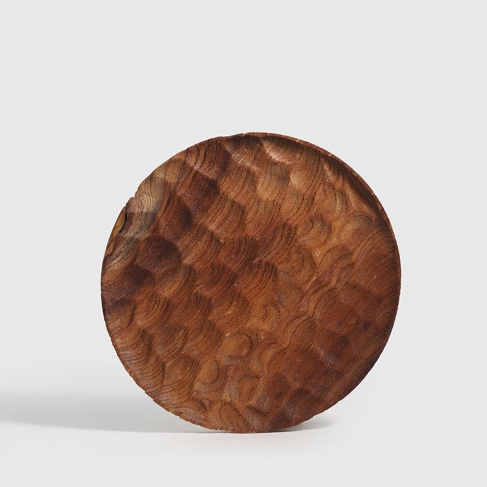 Amber Plate wood set of 3 - Living Shapes