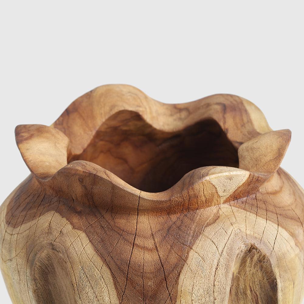 Heart Wood Vase