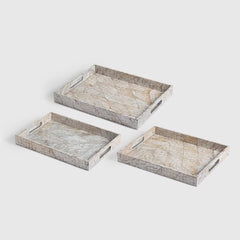 Melda Pearl Trays set of 3