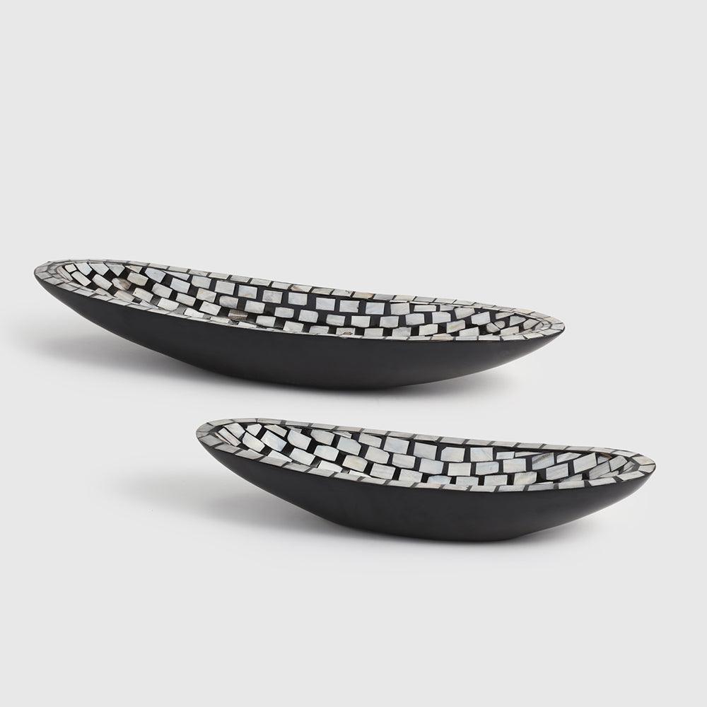 Dixie Pearl Trays Set of 2